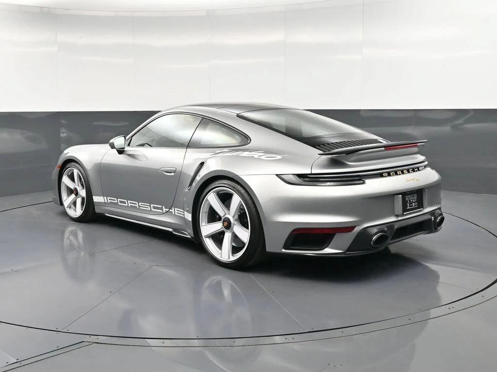 2025 Porsche 911 Turbo 50 Years for sale, exterior, Silver