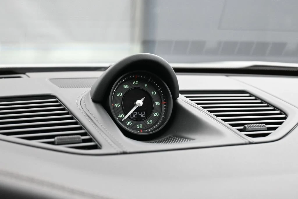 2025 Porsche 911 Turbo 50 Years interior, Black with Tartan Fabric
