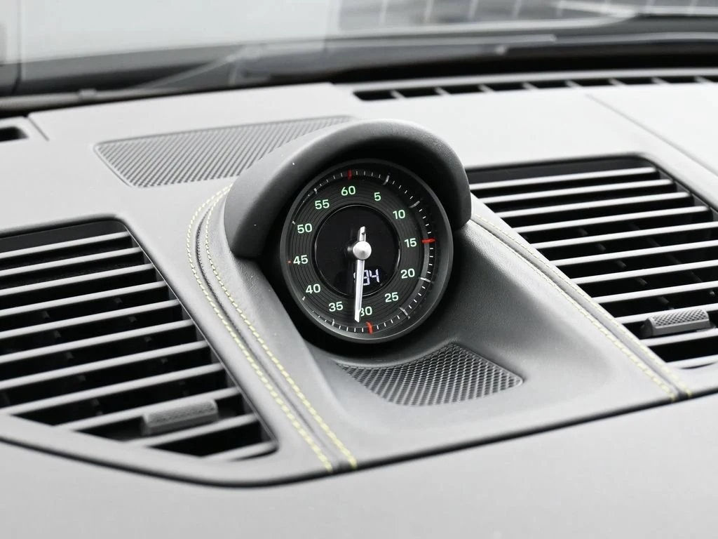 2026 Porsche 911 Spirit 70 interior, Black Olive Neo