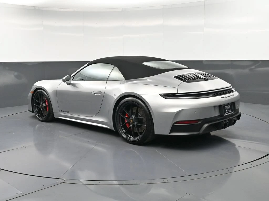 2026 Porsche 911 Carrera 4 GTS Cabriolet for sale, exterior, Silver