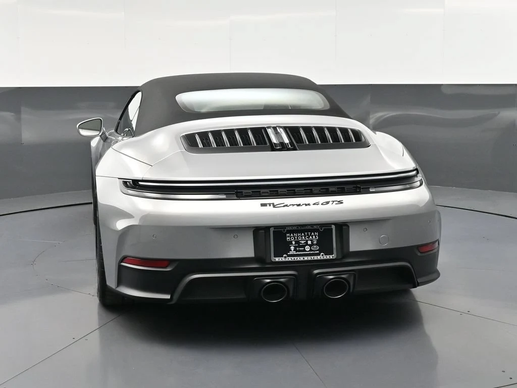 2026 Porsche 911 Carrera 4 GTS Cabriolet for sale, exterior, Silver