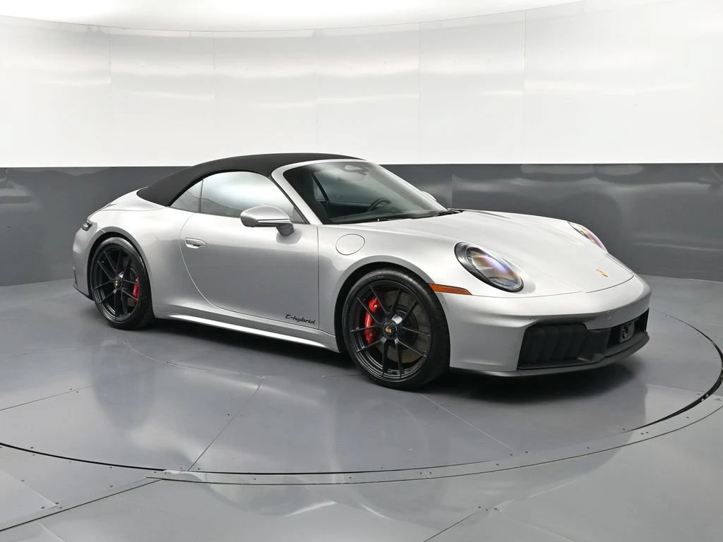 2026 Porsche 911 Carrera 4 GTS Cabriolet for sale, exterior, Silver
