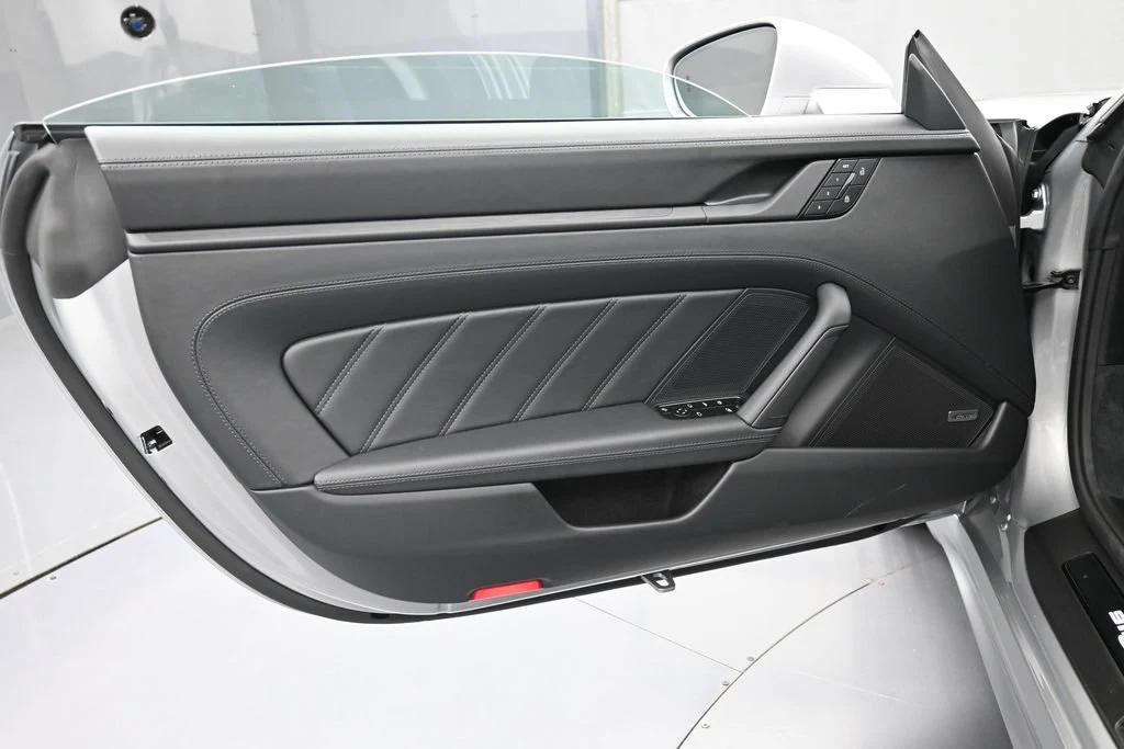 2026 Porsche 911 Carrera 4 GTS Cabriolet interior, door panel, Black