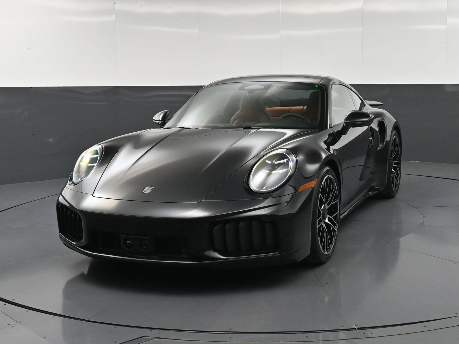 2026 Porsche 911 Turbo S for sale, front three-quarter view, Black