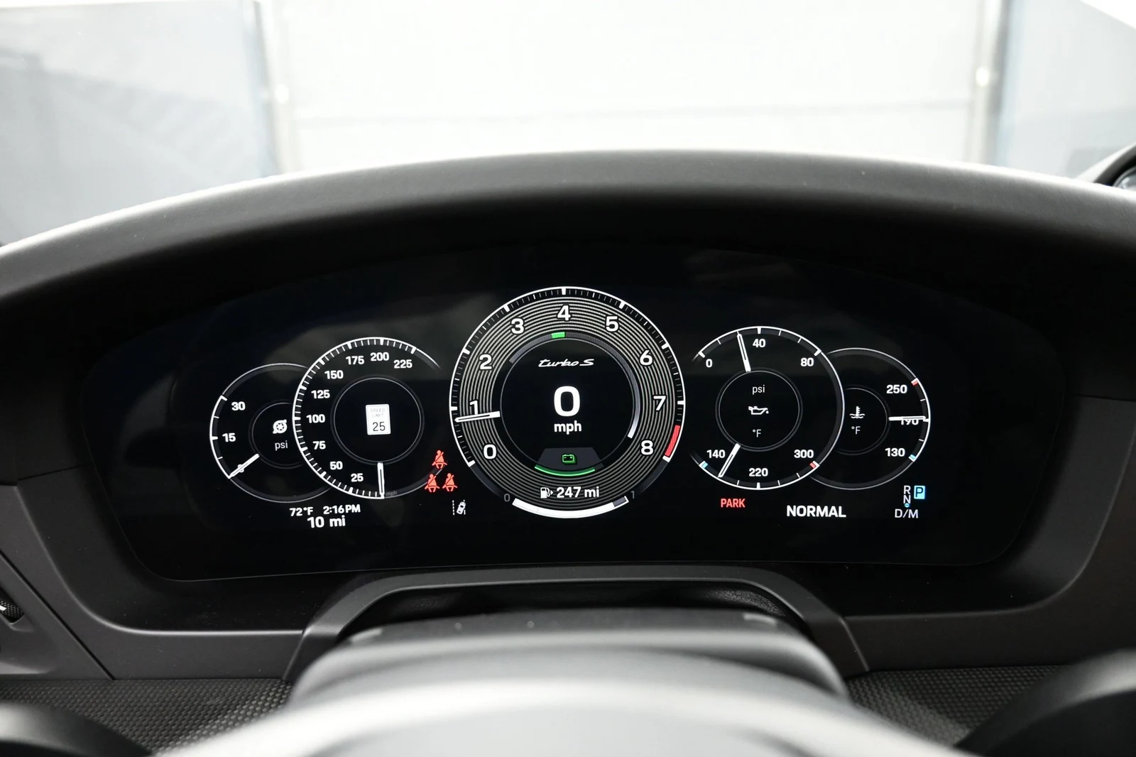 2026 Porsche 911 Turbo S interior, Basalt Black/Classic Cognac