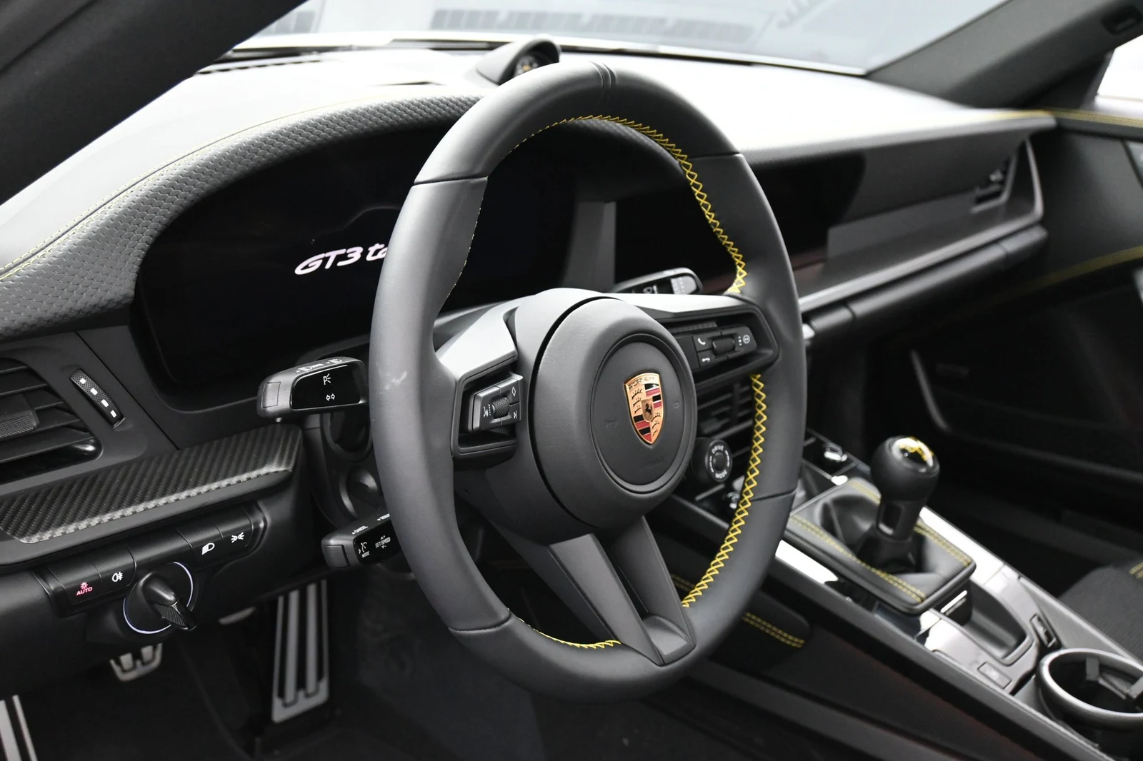 2026 Porsche 911 GT3 Touring interior, Black