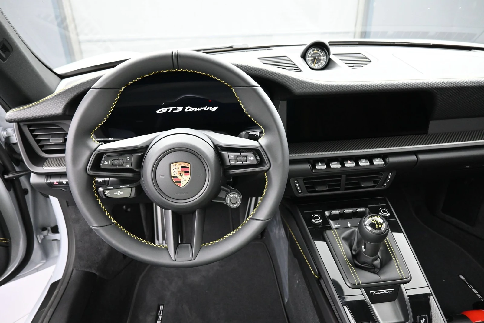 2026 Porsche 911 GT3 Touring interior, dashboard, Black