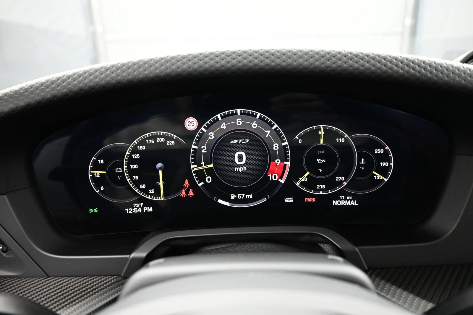 2026 Porsche 911 GT3 Touring interior, Black