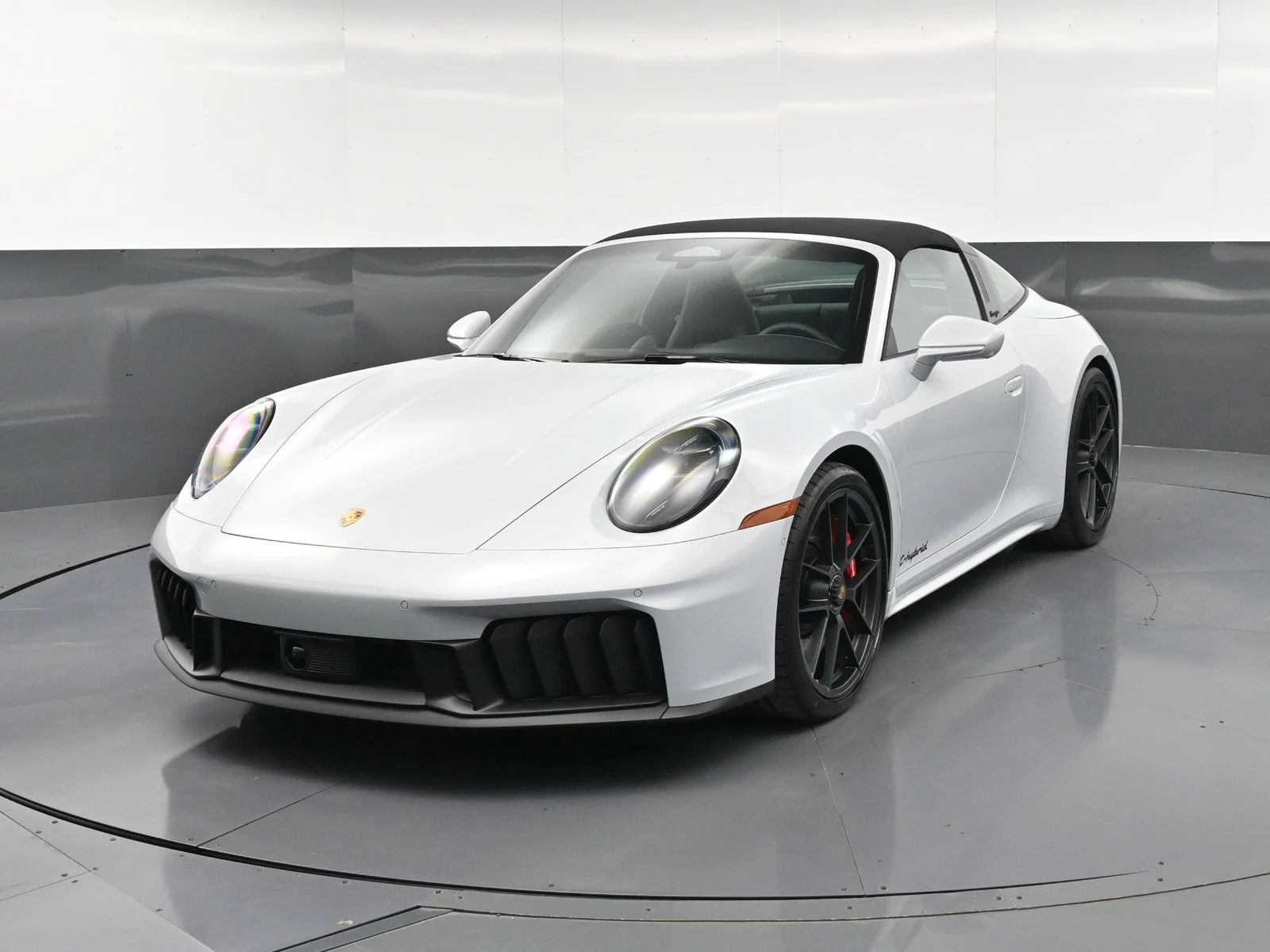 2026 Porsche 911 Targa 4 GTS for sale, front three-quarter view, Silver
