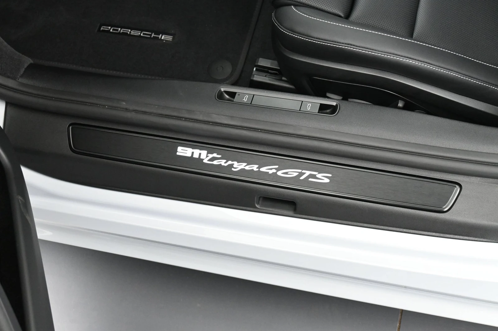 2026 Porsche 911 Targa 4 GTS interior, door sill, Black