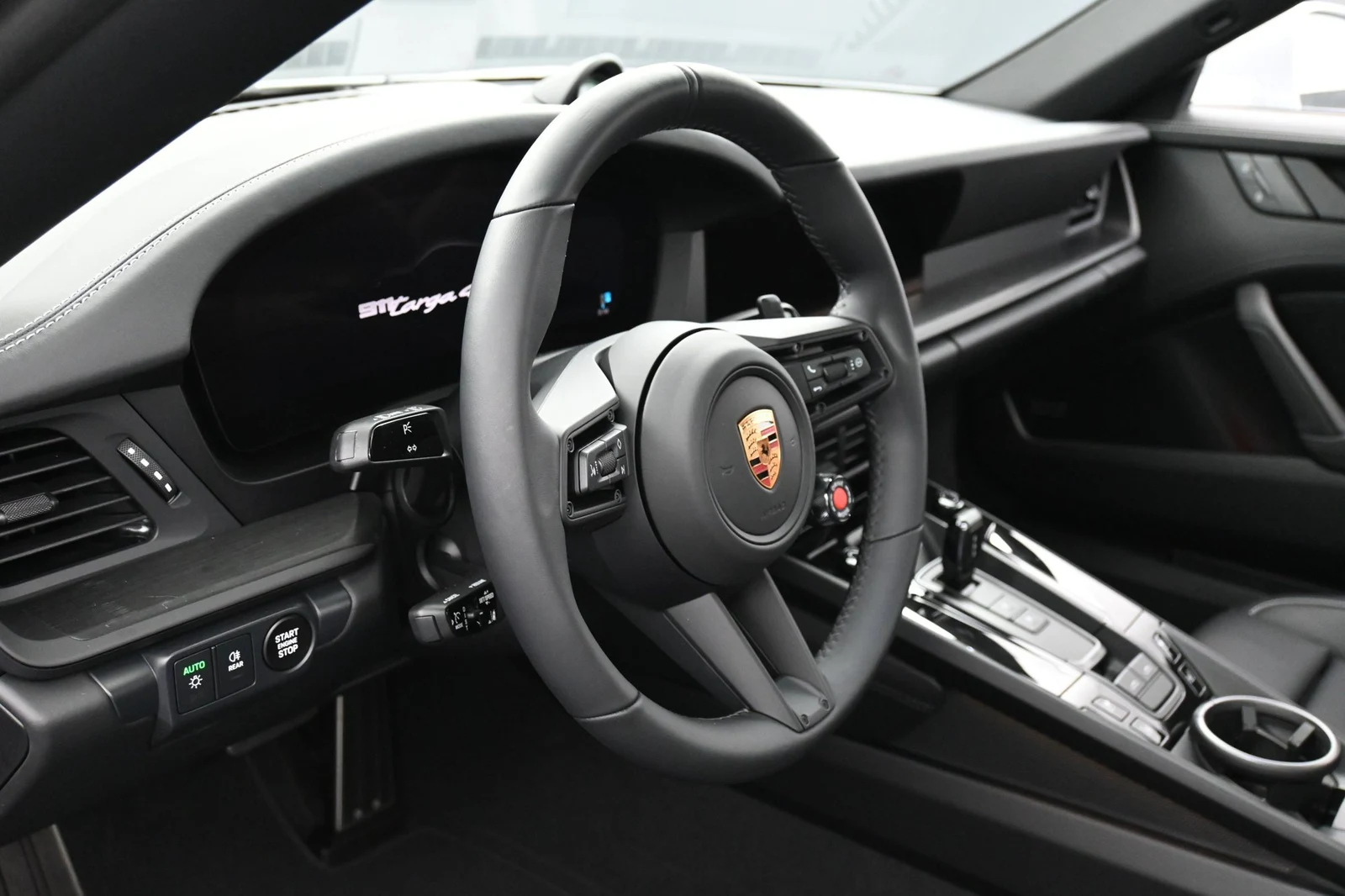 2026 Porsche 911 Targa 4 GTS interior, Black