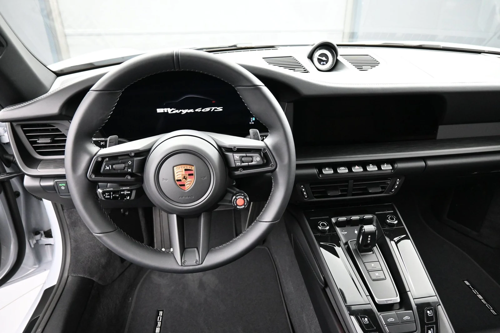 2026 Porsche 911 Targa 4 GTS interior, dashboard, Black