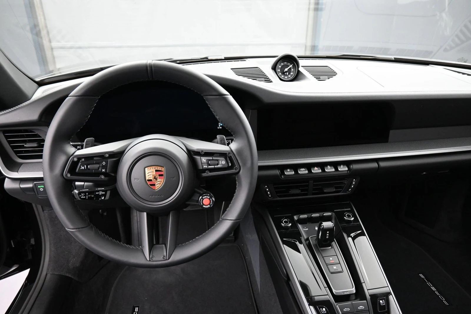 2026 Porsche 911 Carrera Cabriolet interior, dashboard, Black