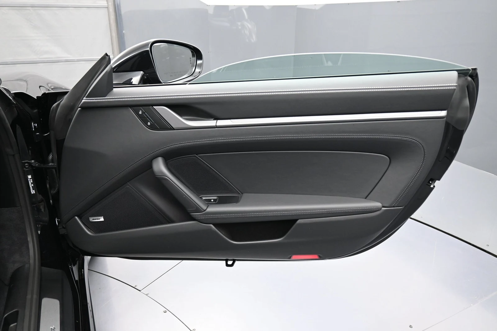 2026 Porsche 911 Carrera Cabriolet interior, door panel, Black