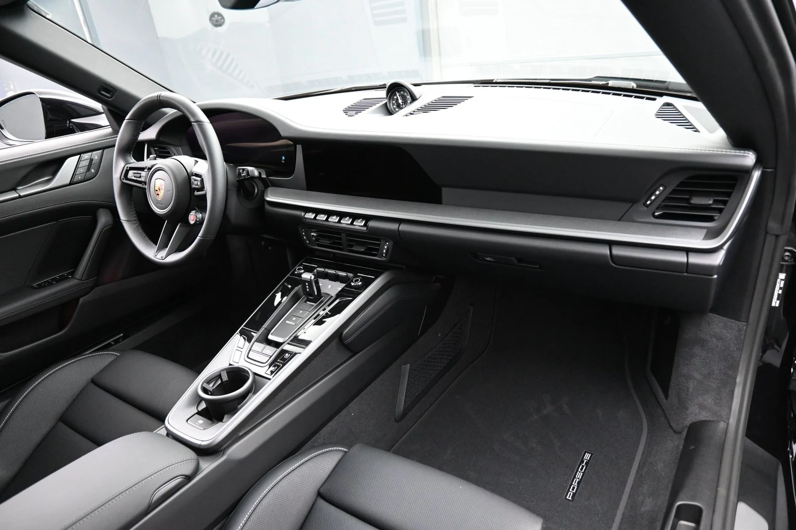 2026 Porsche 911 Carrera Cabriolet interior, Black