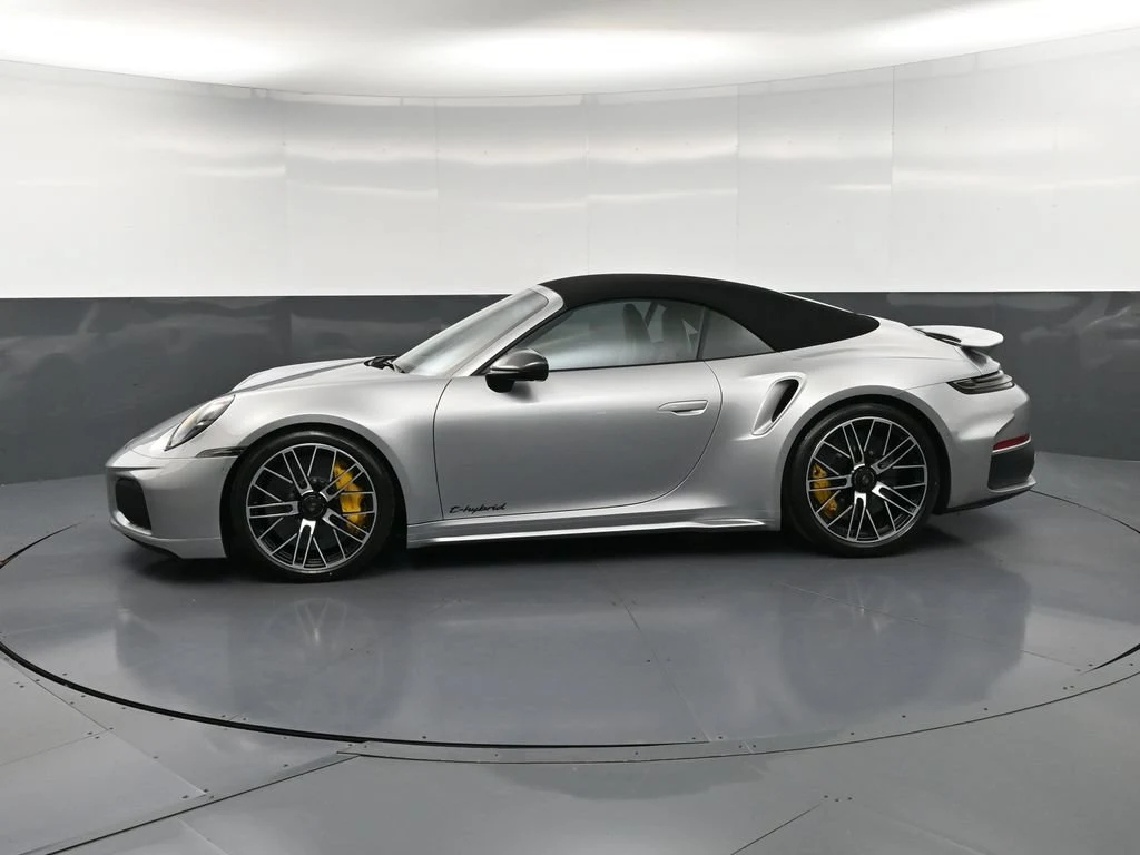 2026 Porsche 911 Turbo S Cabriolet for sale, exterior, Silver