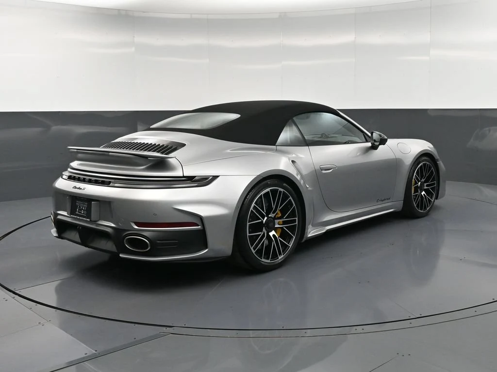 2026 Porsche 911 Turbo S Cabriolet for sale, exterior, Silver