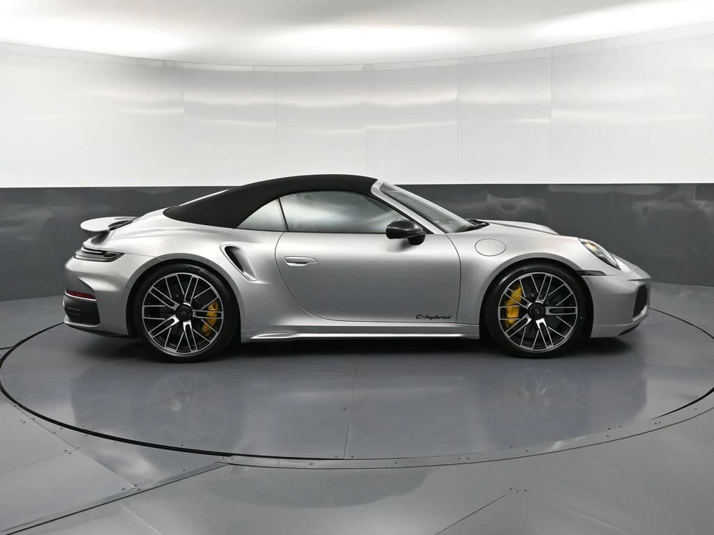 2026 Porsche 911 Turbo S Cabriolet for sale, exterior, Silver