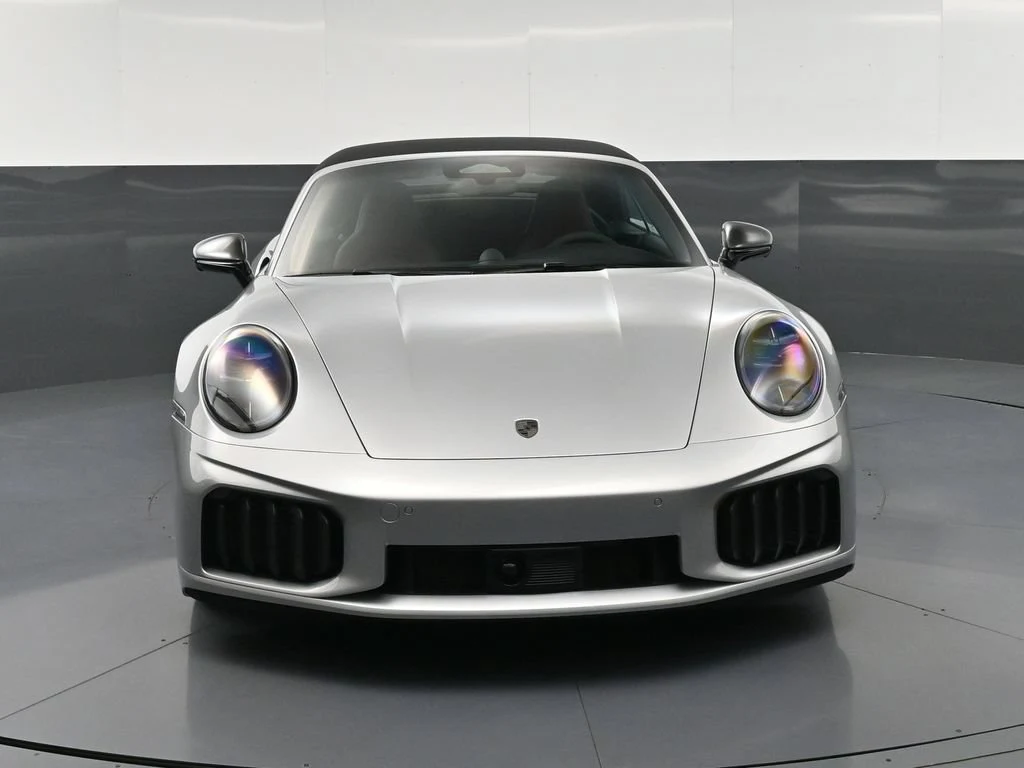 2026 Porsche 911 Turbo S Cabriolet for sale, exterior, Silver