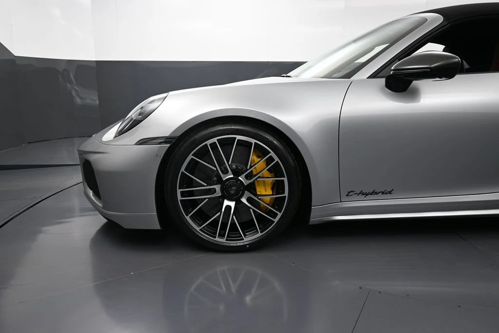 2026 Porsche 911 Turbo S Cabriolet for sale, exterior, Silver