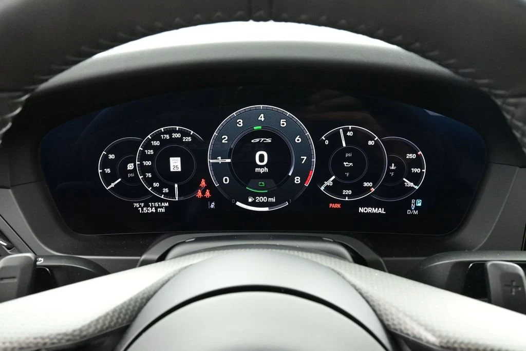 2026 Porsche 911 Carrera 4 GTS interior, Slate Grey Neo