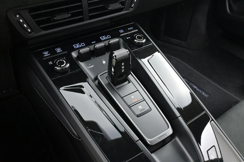 2026 Porsche 911 Carrera 4 GTS interior, center console, Slate Grey Neo