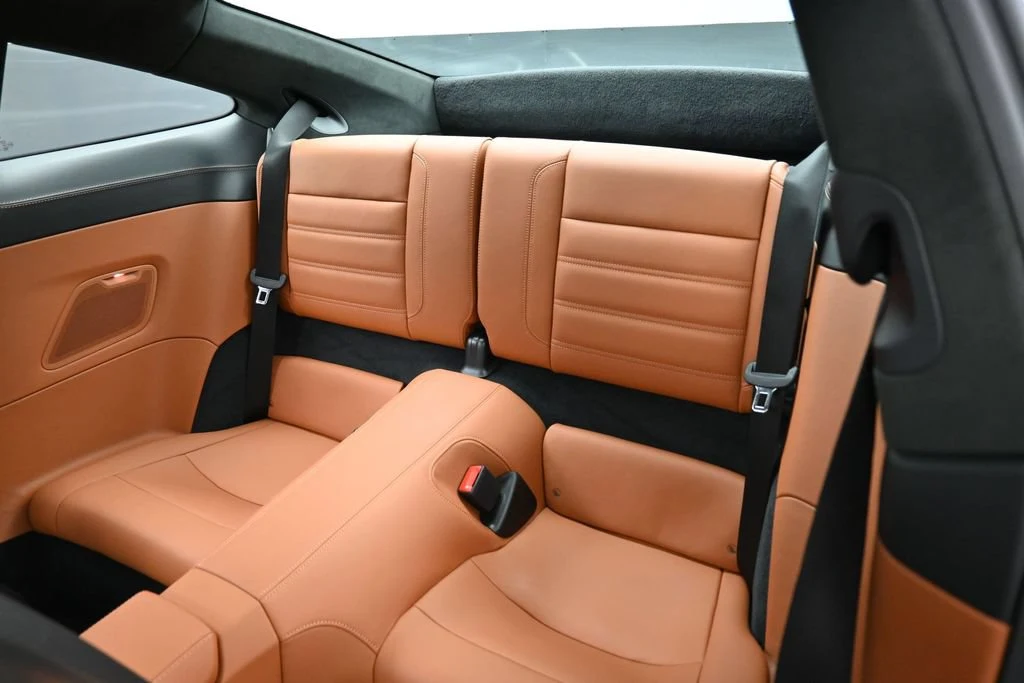 2026 Porsche 911 Carrera GTS interior, seats, Basalt Black/Classic Cognac