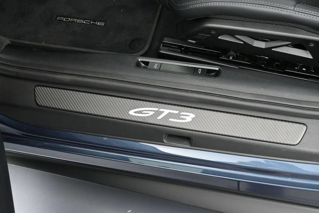 2026 Porsche 911 GT3 Touring interior, door sill, Black