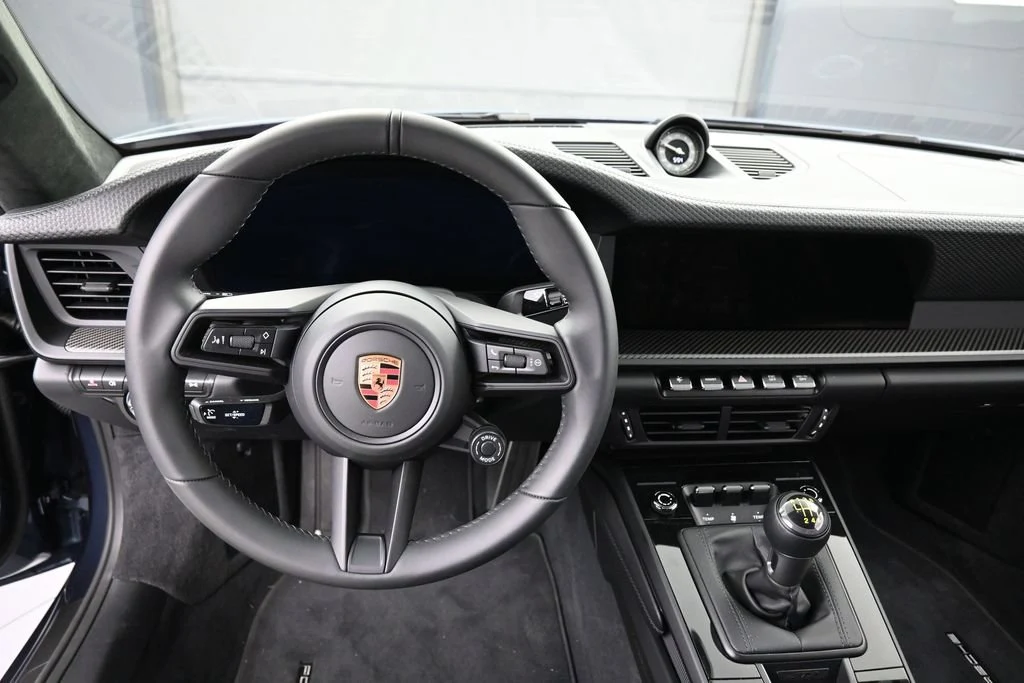 2026 Porsche 911 GT3 Touring interior, dashboard, Black