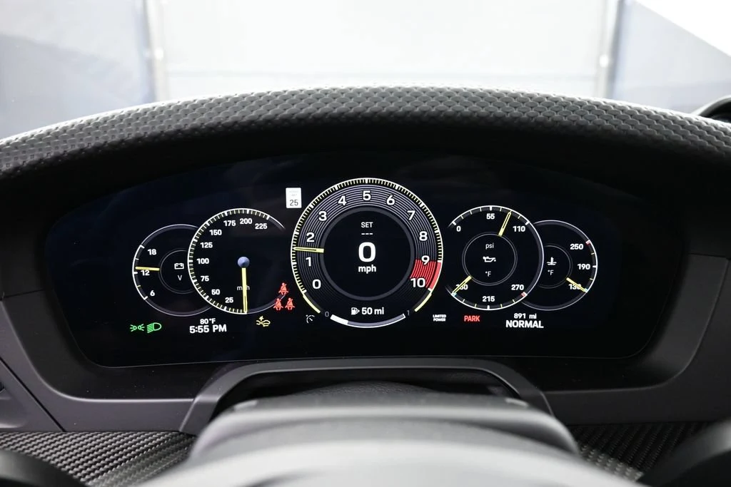 2026 Porsche 911 GT3 Touring interior, Black