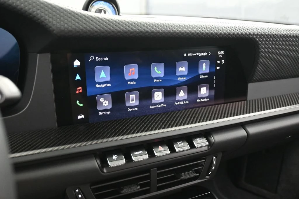 2026 Porsche 911 GT3 Touring interior, Black