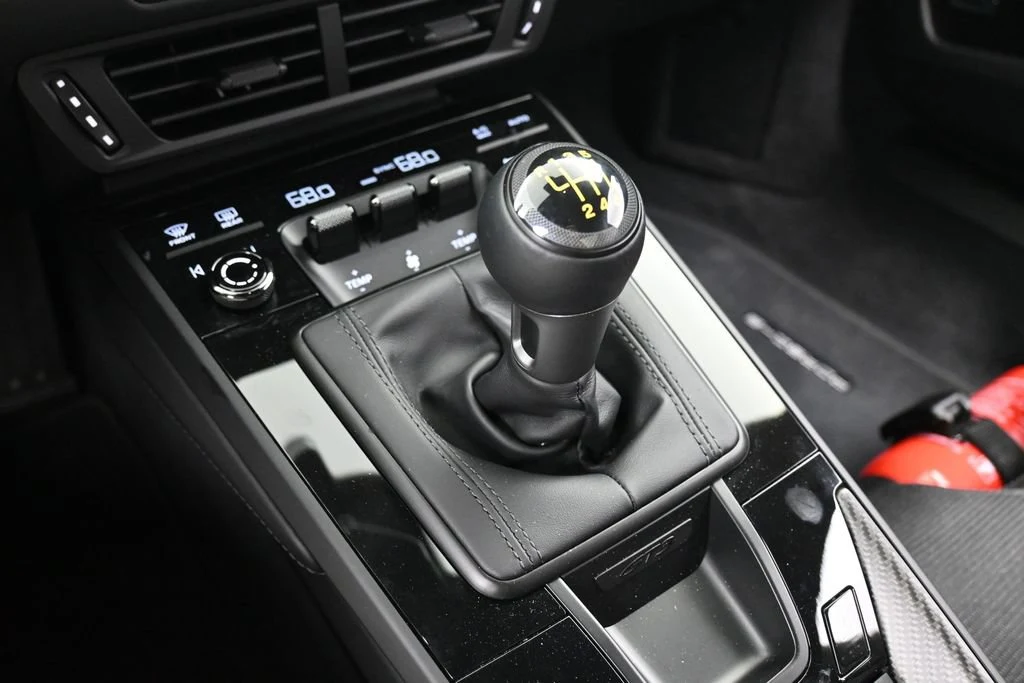 2026 Porsche 911 GT3 Touring interior, center console, Black