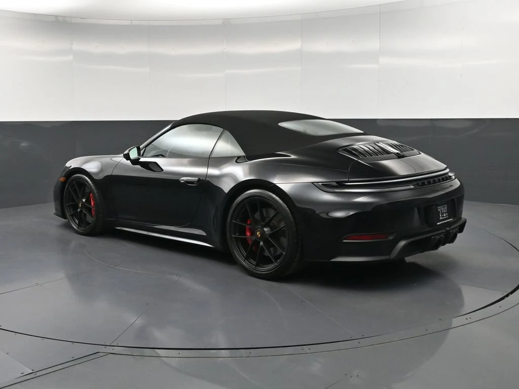 2026 Porsche 911 Carrera 4 GTS Cabriolet for sale, exterior, Black