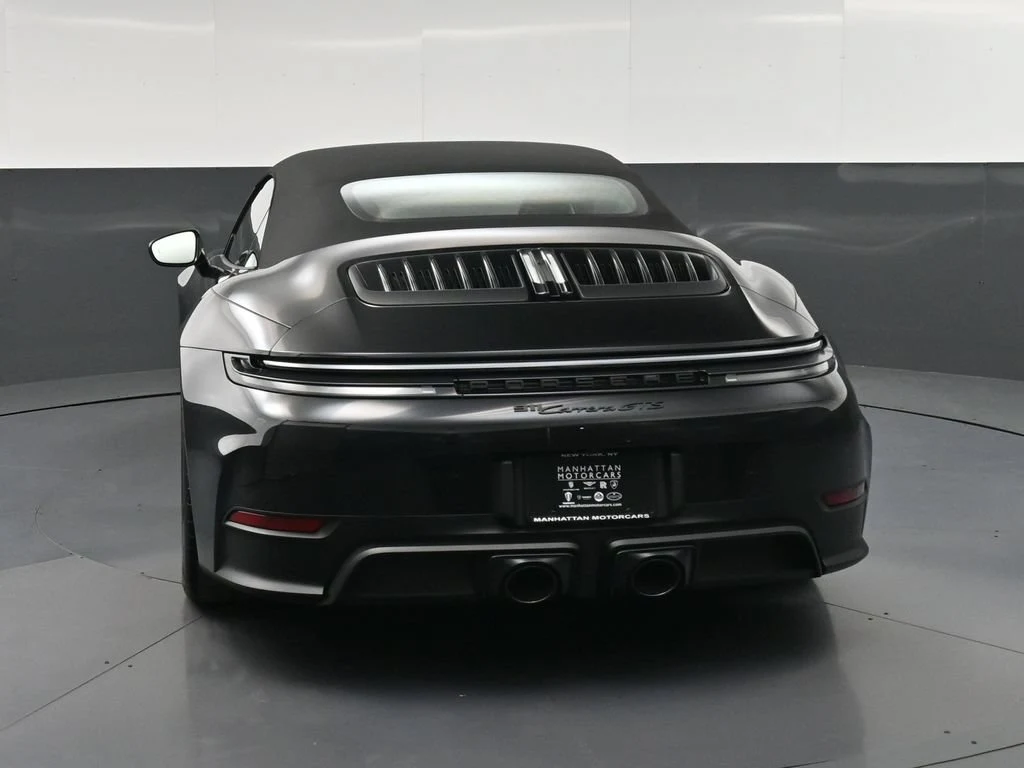 2026 Porsche 911 Carrera 4 GTS Cabriolet for sale, exterior, Black