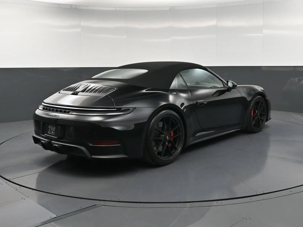 2026 Porsche 911 Carrera 4 GTS Cabriolet for sale, exterior, Black