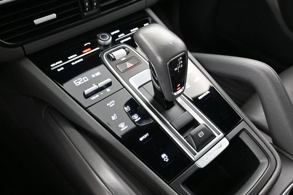 2023 Porsche Cayenne interior, center console, Slate Grey