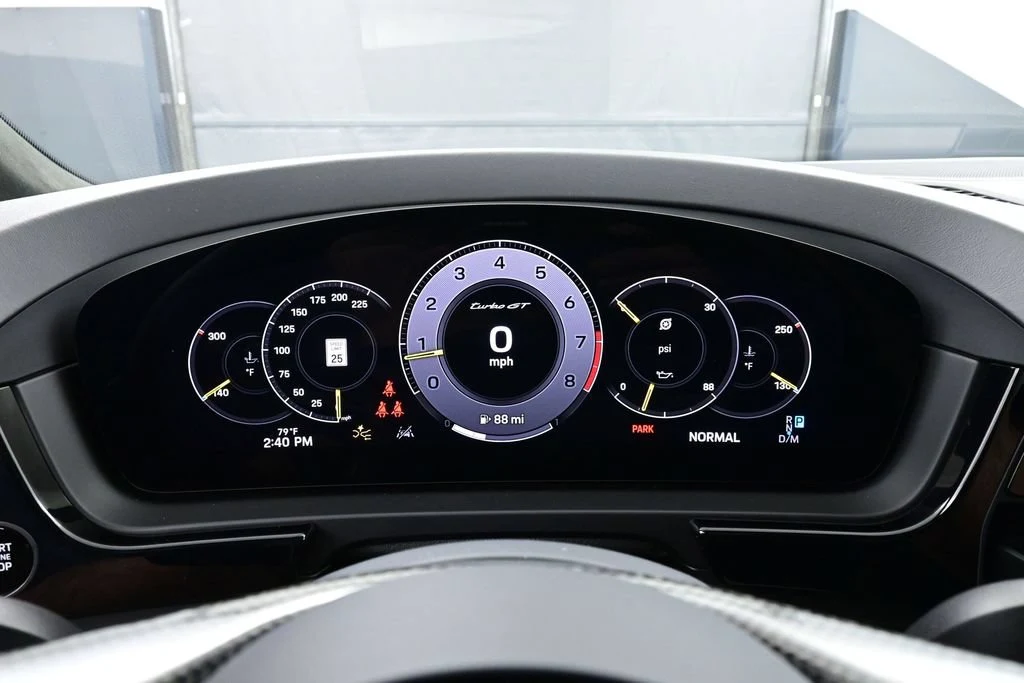 2024 Porsche Cayenne Turbo GT interior, Black