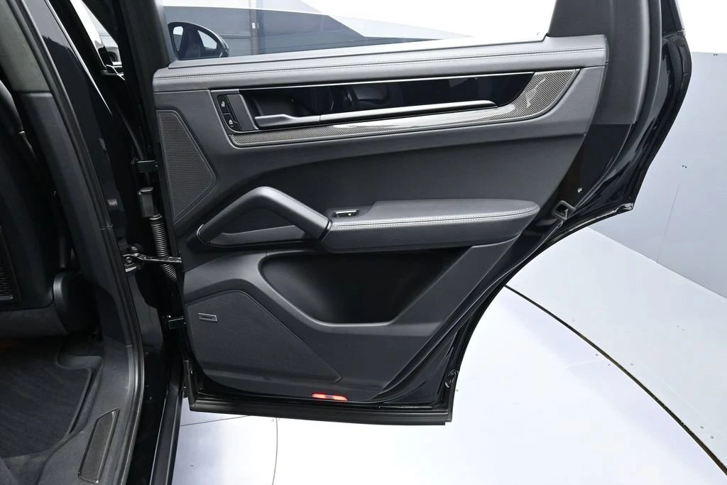2024 Porsche Cayenne Turbo GT interior, door panel, Black
