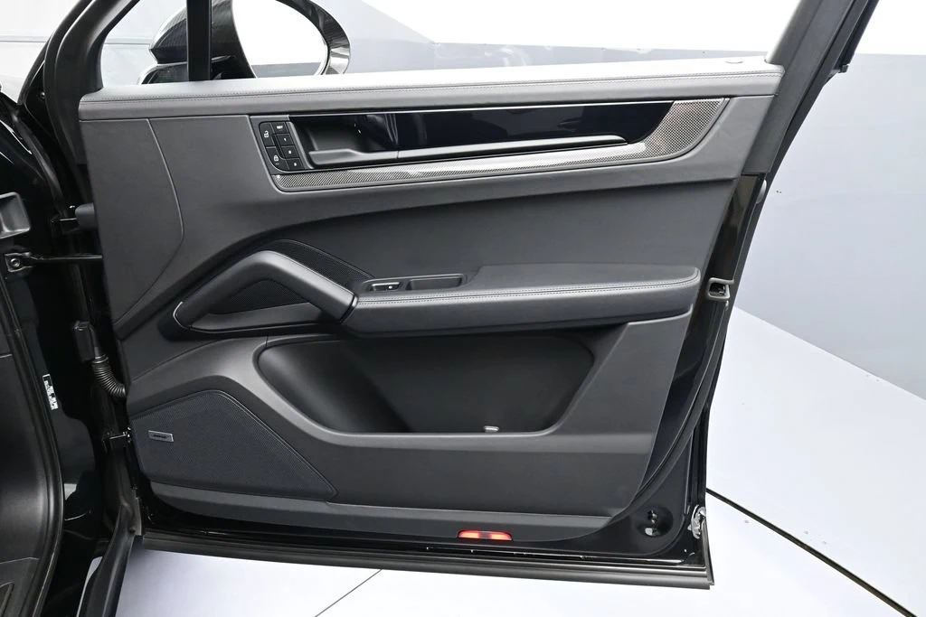 2024 Porsche Cayenne Turbo GT interior, door panel, Black