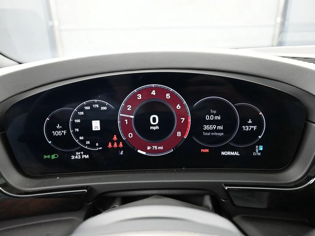 2025 Porsche Cayenne S interior, Black/Bordeaux Red