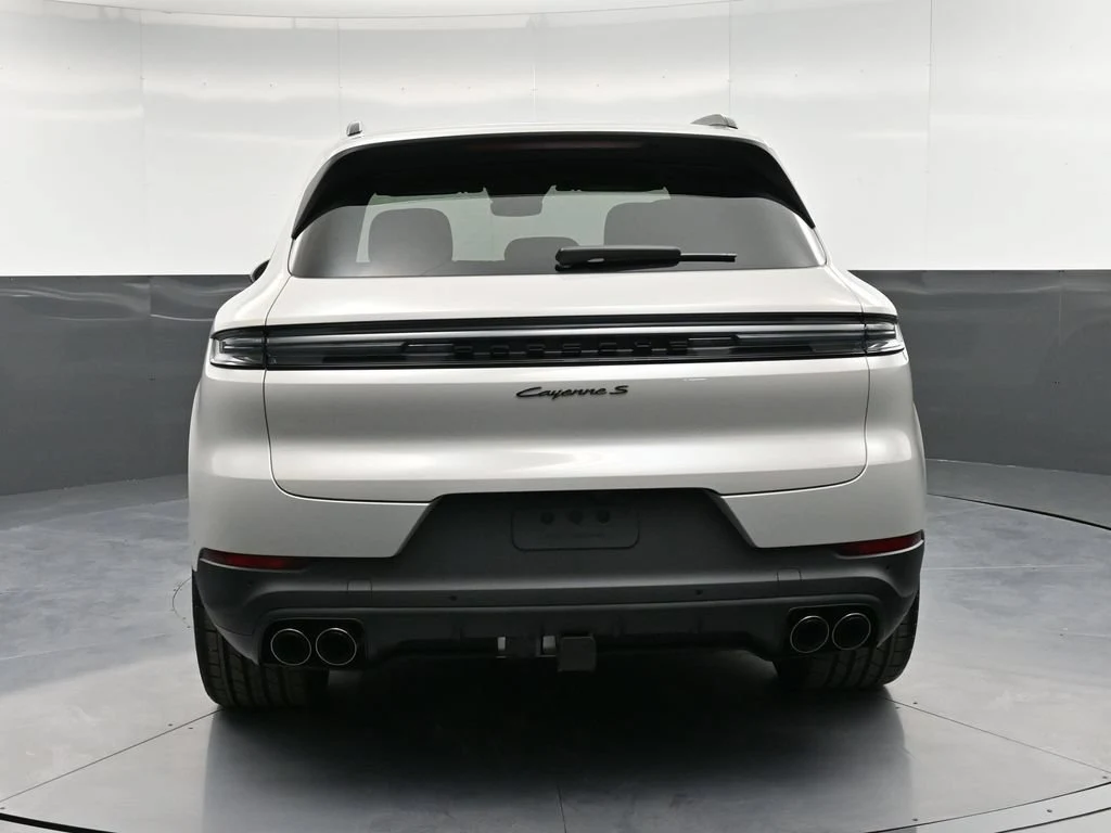 2026 Porsche Cayenne S, rear three-quarter view, Grey