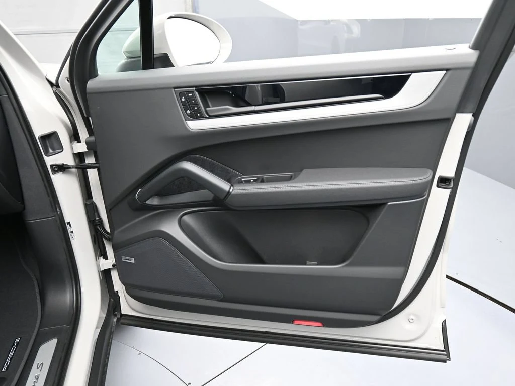 2026 Porsche Cayenne S interior, door panel, Black