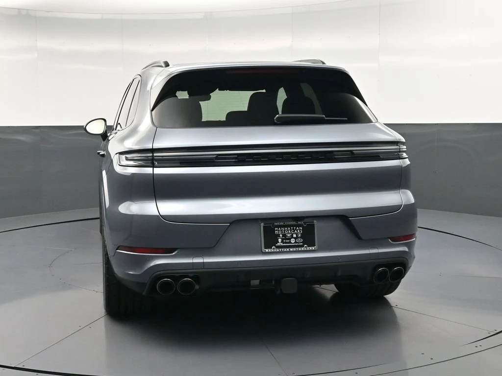 2026 Porsche Cayenne S, rear three-quarter view, Grey