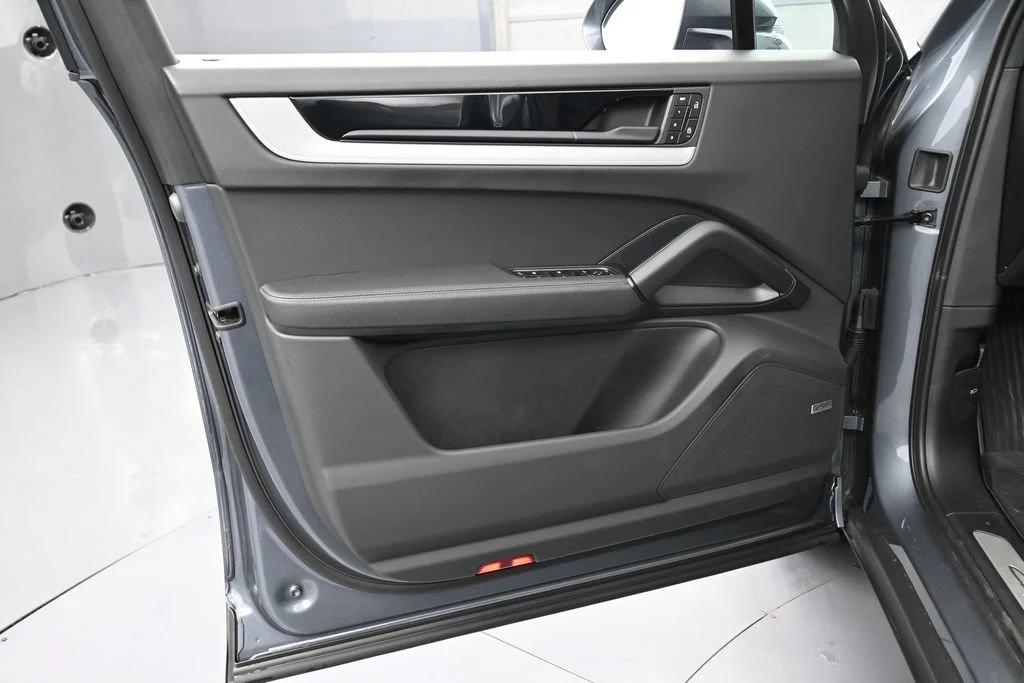 2026 Porsche Cayenne S interior, door panel, Black