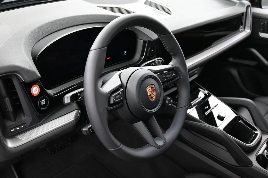 2026 Porsche Cayenne interior, Black