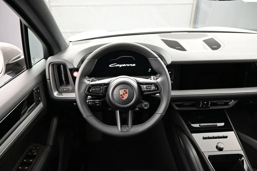 2026 Porsche Cayenne interior, dashboard, Black