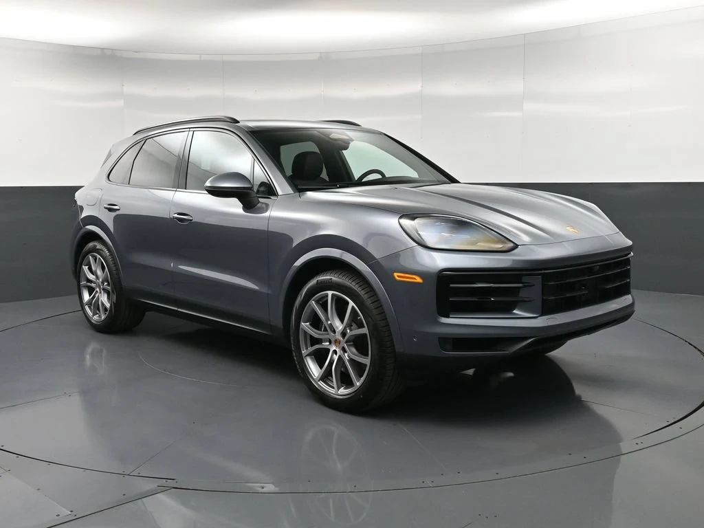 2026 Porsche Cayenne for sale, front three-quarter view, Grey