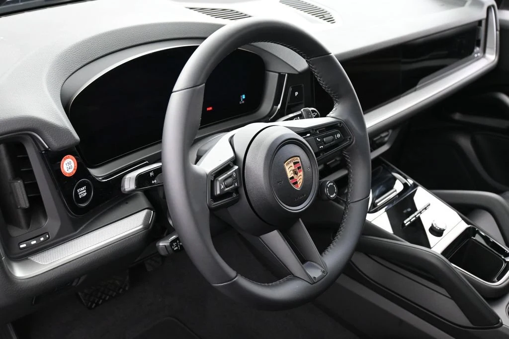 2026 Porsche Cayenne interior, Black
