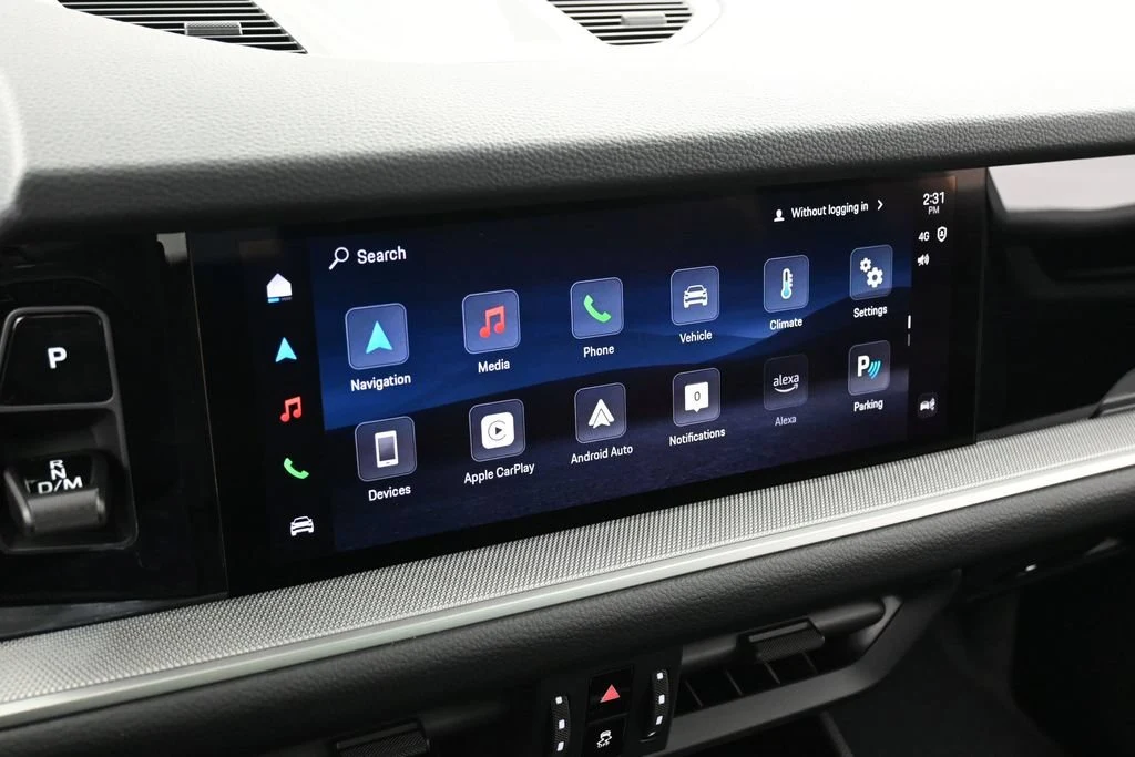 2026 Porsche Cayenne interior, Black