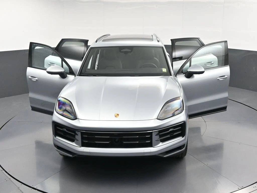 2026 Porsche Cayenne for sale, front three-quarter view, Silver